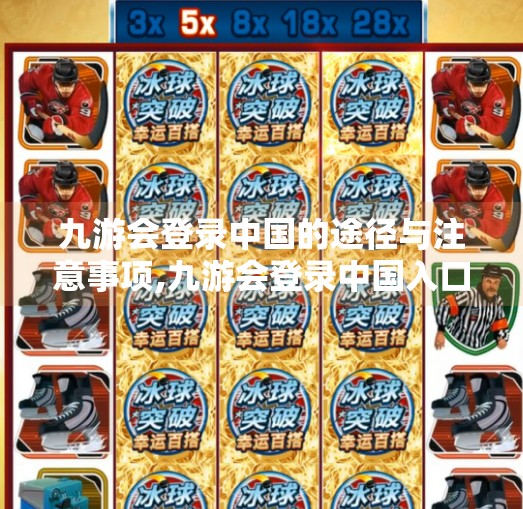 九游会登录中国的途径与注意事项,九游会登录中国入口嘛